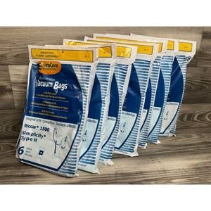 42 Vacuum Bags for Riccar 1500 & Simplicity Type H 7 New Packages